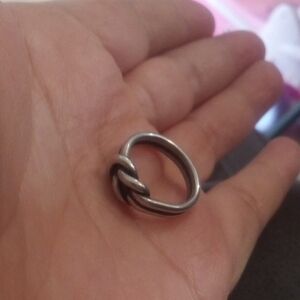 James Avery Silver Knot Band